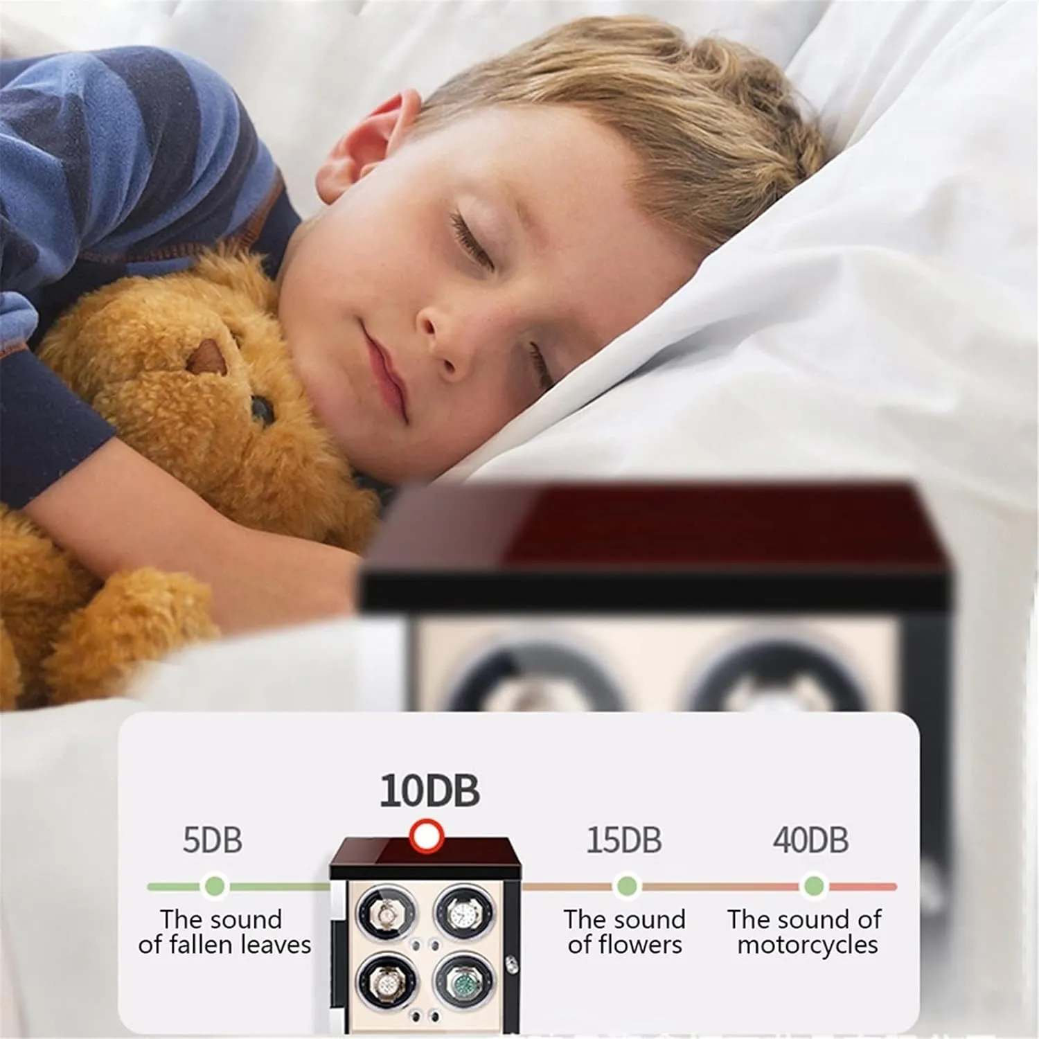Adjustable Watch Pillows Watches Display Box (Brown replica decisive doodle Pu 6 0) Watch Display Box High End Watch Winder for Watches with LED Lights Quiet Japanese Motor Open and Shut Down Featured 