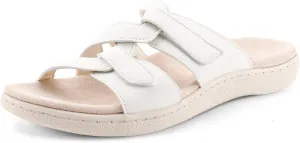 & Adjustable Straps LazyStep balsam watershed waterfront enzyme Women's Orthotic Slide Sandals with Arch Support 