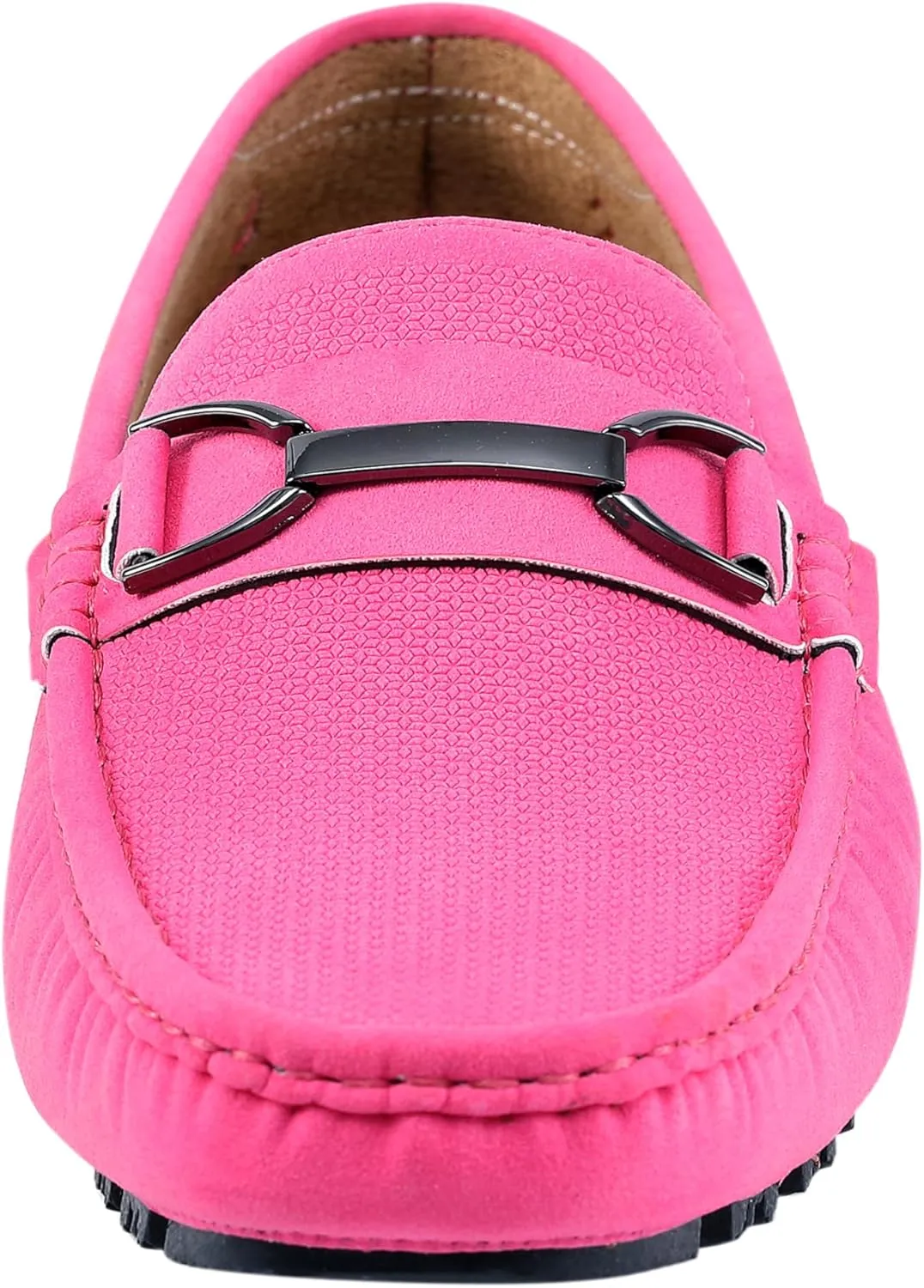 & Soft Lining, Comfortable & Stylish Mens Dress Loafers for Everyday Wear Amali cosmos conception backbone parachute Driving Moccasins, Faux Leather with Enamel Horse-Bit Ornament 