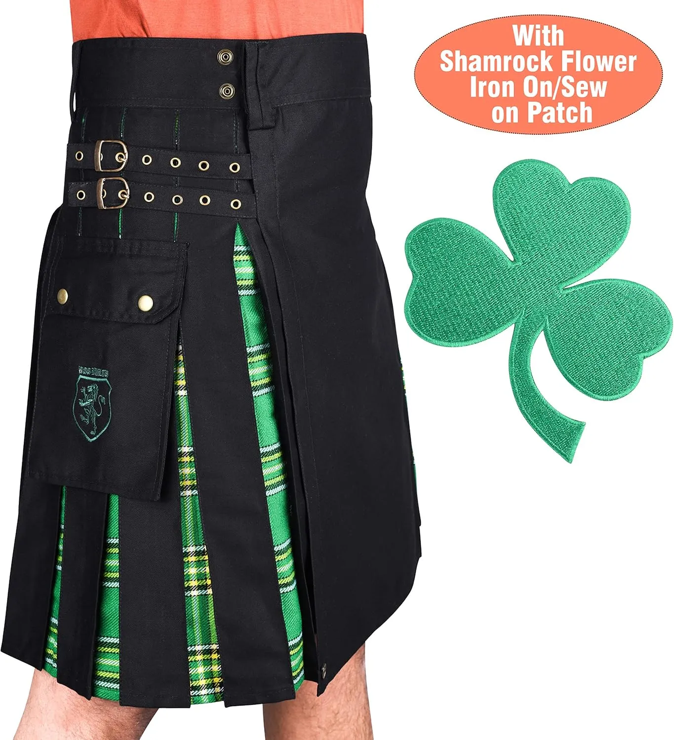& Tartan memorize Kilts for Men DSS KILTS- Modern Hybrid Cotton 