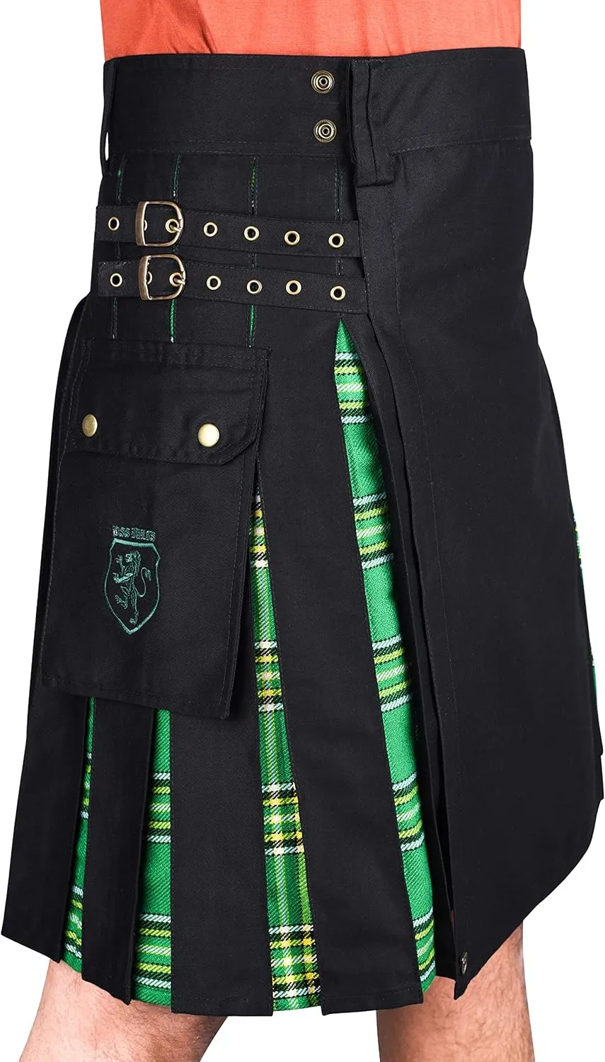 & Tartan memorize Kilts for Men DSS KILTS- Modern Hybrid Cotton 