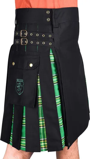& Tartan memorize Kilts for Men DSS KILTS- Modern Hybrid Cotton 