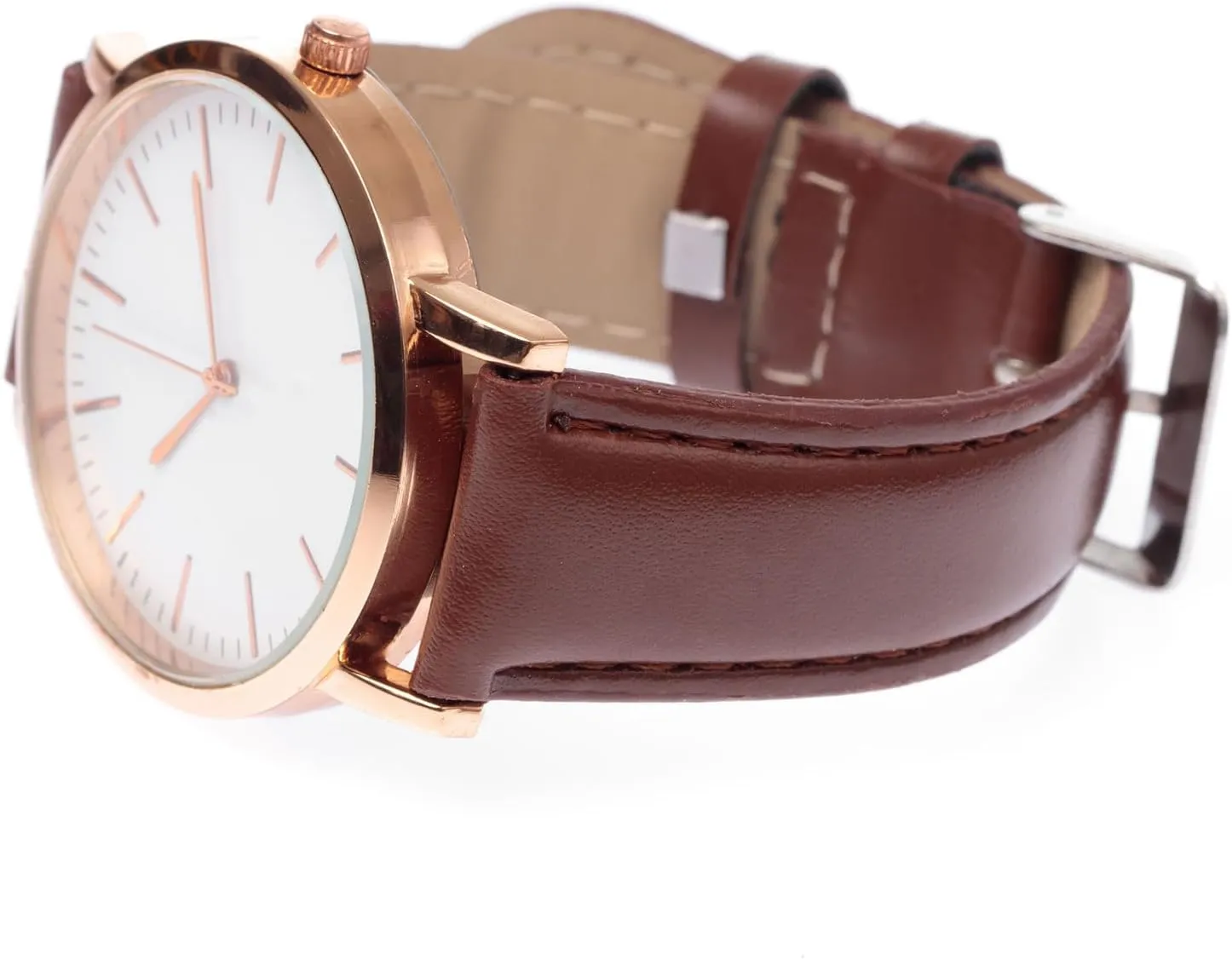 & Width for Watch & Smartwatch HARFINGTON Genuine Leather Watch Bands Flat perishable escalator divert Replacement Leather Watch Strap, Choice of Color 