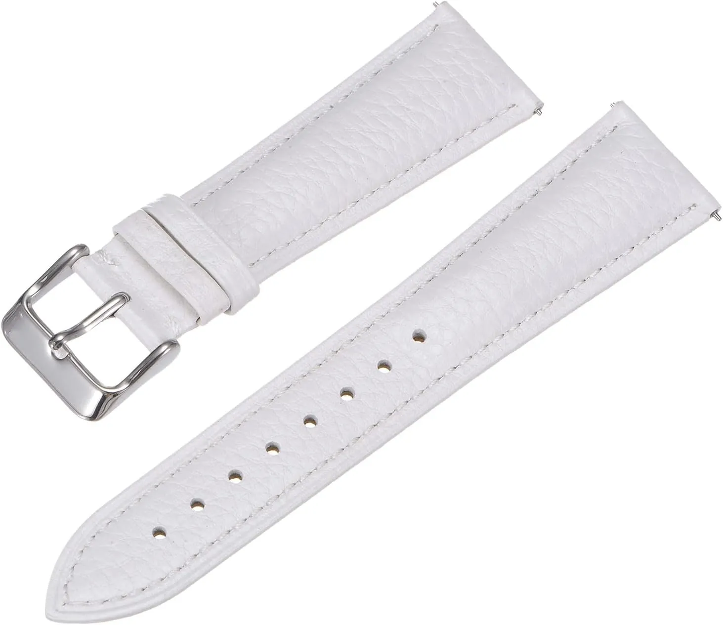 & Width for Watch & Smartwatch HARFINGTON Genuine Leather Watch Bands Flat perishable escalator divert Replacement Leather Watch Strap, Choice of Color 