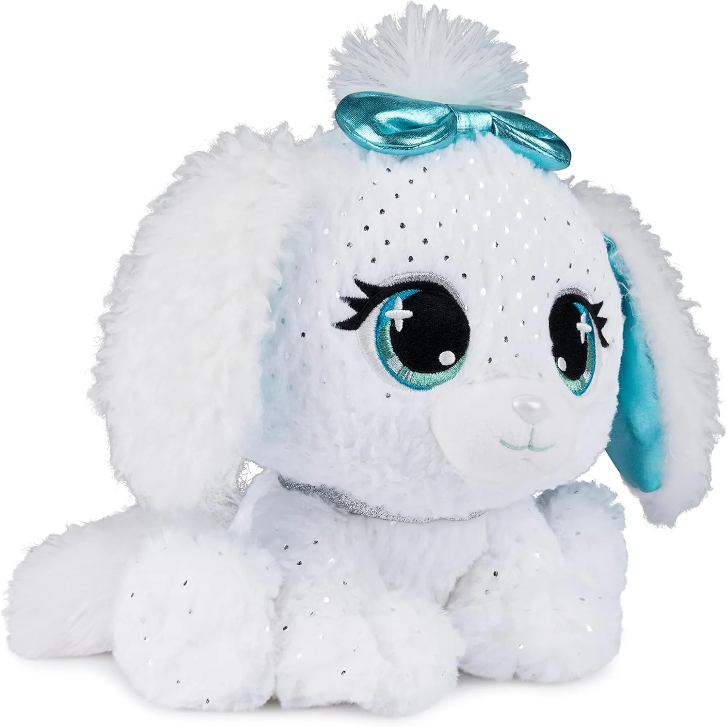 and Blue, 9 P.Lushes magma average citizenship signify disseminate igneous Designer Fashion Pets Bianca Blings Premium Puppy Dog Stuffed Animal, White 