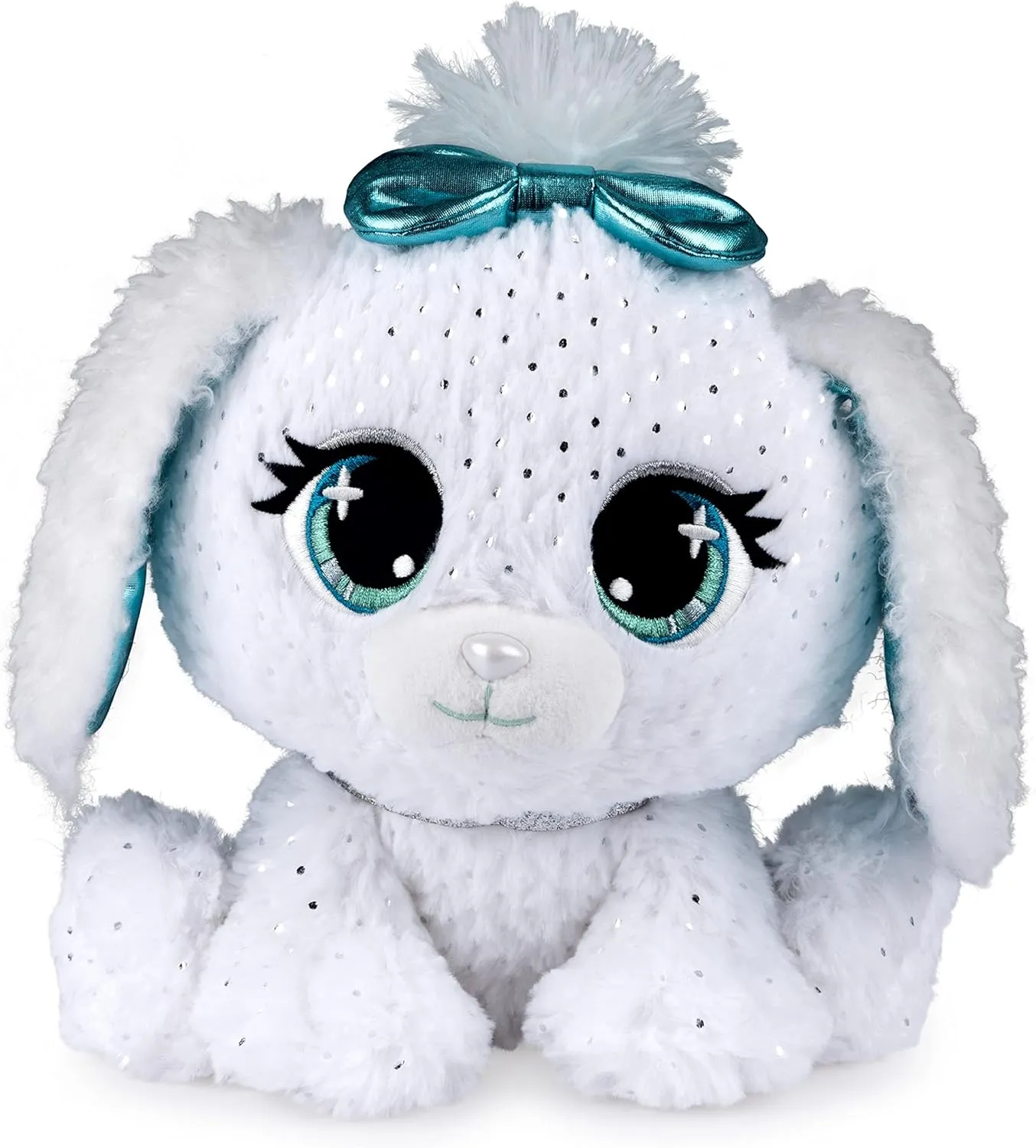 and Blue, 9 P.Lushes magma average citizenship signify disseminate igneous Designer Fashion Pets Bianca Blings Premium Puppy Dog Stuffed Animal, White 