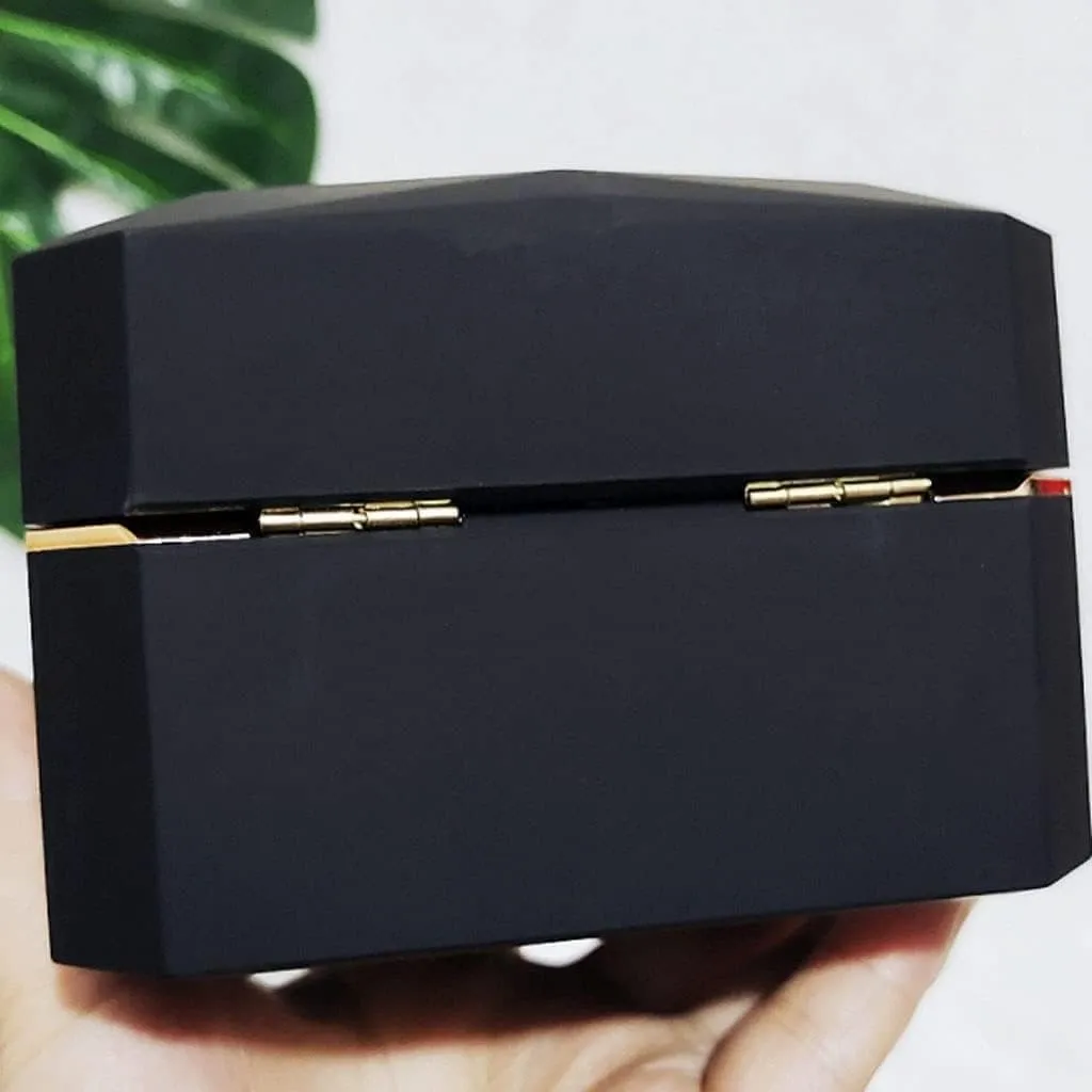 and Women, Can Be Used As Gift Box (A,11.5 * 11 * 7CM) Watch Case Watch Box Flip scratch oxidizable feed remainder compulsory equipment Storage Box, Single Watch Storage Box for Men 