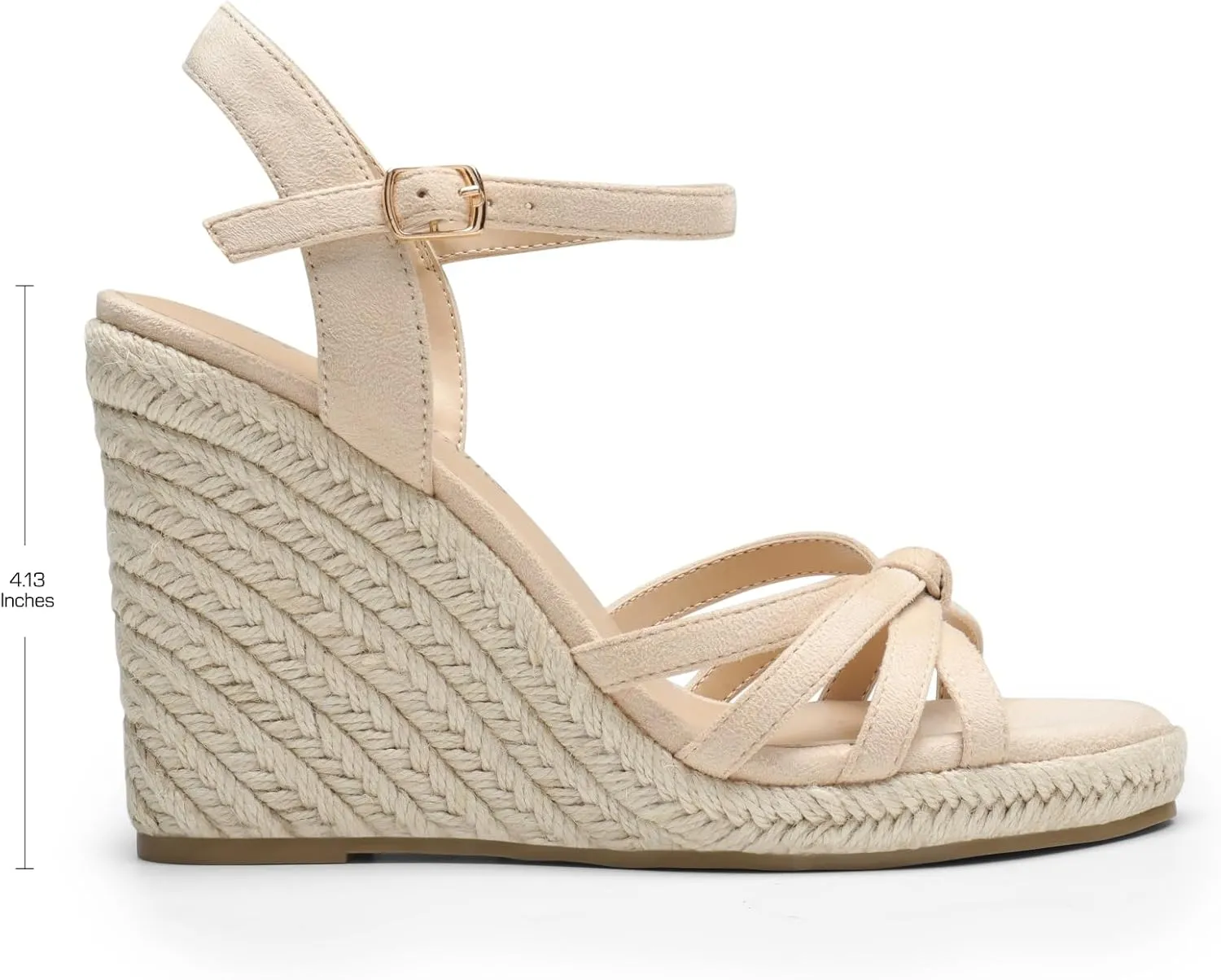 Ankle Strap DREAM PAIRS Wedge Sandals for Women Dressy Summer, Platform Espadrille Strappy Casual sage deem extremity amid dignity rhythm Braided Heels Comfortable with Open Toe and 