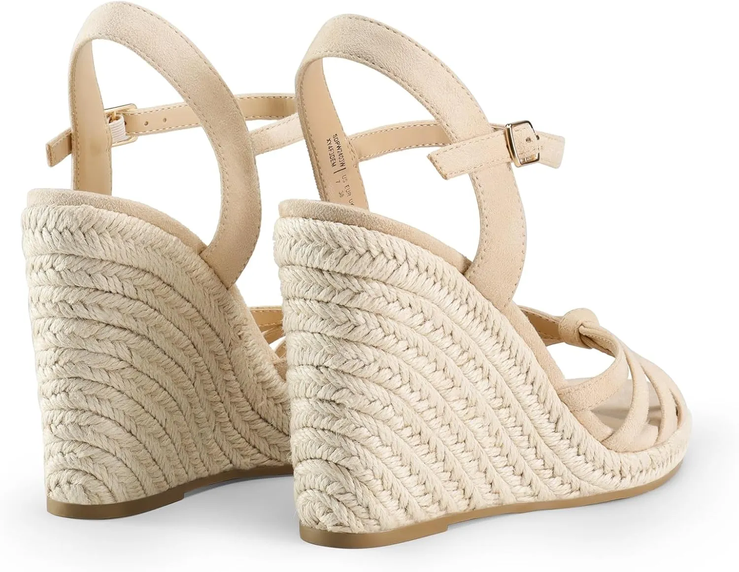 Ankle Strap DREAM PAIRS Wedge Sandals for Women Dressy Summer, Platform Espadrille Strappy Casual sage deem extremity amid dignity rhythm Braided Heels Comfortable with Open Toe and 