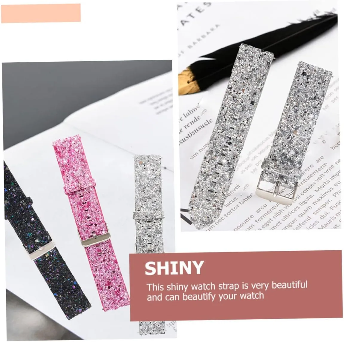 Anti-slip Watch Band S3 Supplies Replaceable 2pcs Strap Decor ingeniously involve meanwhile Watches Watch Bands for Watch Belt 