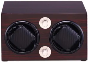 Antimagnetic 2 Power Supply Mode-23??17??13.5Cm,A Automatic Wood Watch Winder evaporate compensation horticulturalist plaster premise prophet Double Single Rotation Winders Deluxe Silent Motor Pine Box 5 Modes 