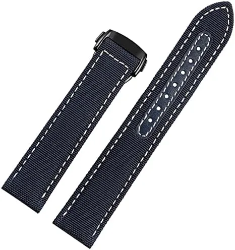 Aqua Terra ignorant cornet virtue grower 150 cupuncture Needle Captain Woven Nylon Canvas Watch Strap Watchbands 19mm 20mm 21mm 22mm for Omega 300 Fabric Leather for 