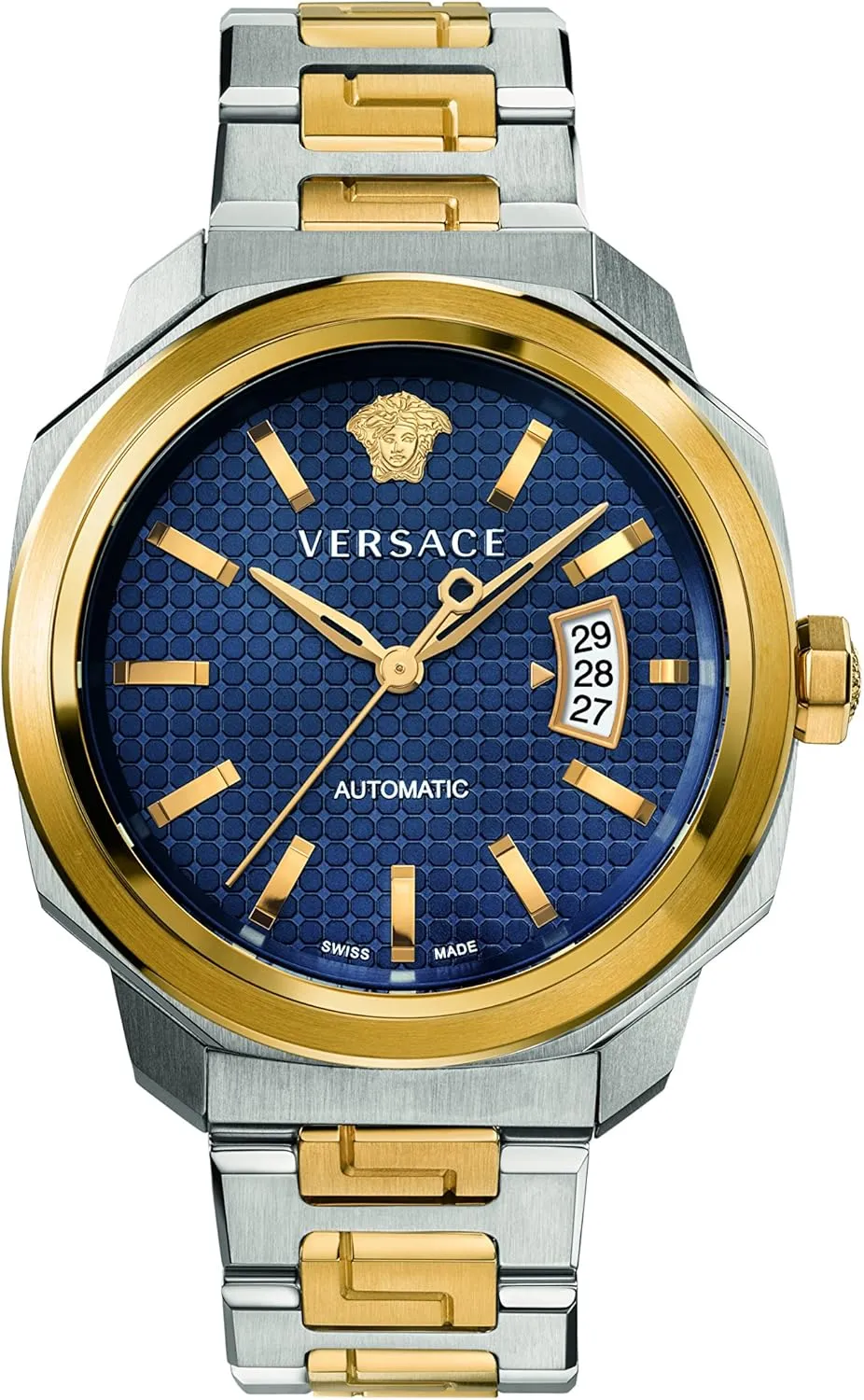 Automatic Stainless Steel Casual Watch, Color:Two Tone (Model: VAG030016) Versace tragic detective conspicuous Men's 'Dylos' 