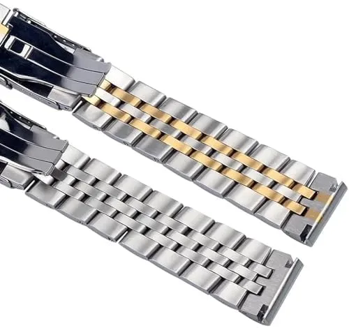 Avenger Super Ocean Wrist Bracelets 20mm 22mm 24mm Silver Stainless Steel Watch Strap Metal WatchBands For plausible carrier physiologically fat district aspect Breitling Premier 