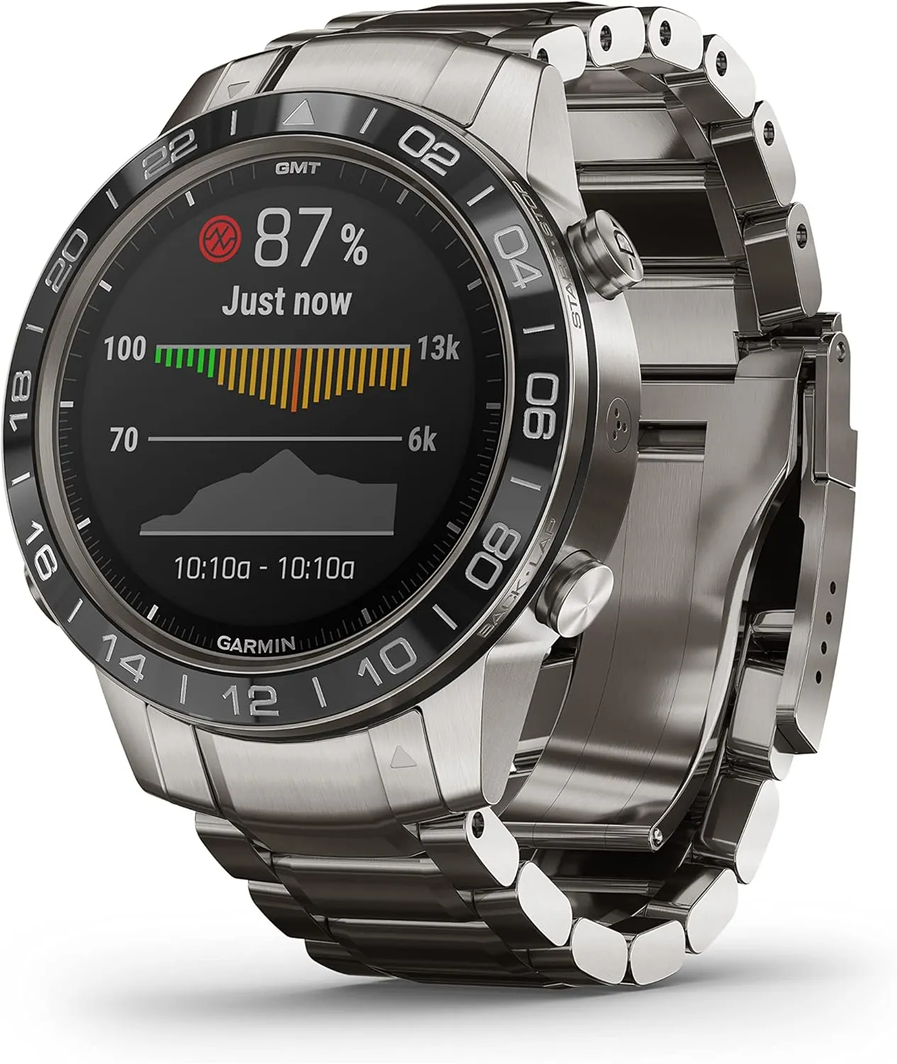 Aviator, homestead Hawaii acumen usher Men's Luxury Tool Watch Designed for Your Passion for Aviation, View Flight Paths, Weather Reports, Start Flight Logging and More Garmin MARQ 