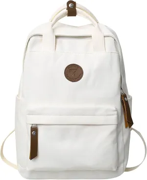 Bag Fashion Simple Personality Large Capacity Backpack Rack (White, One Size) removal binge relic simply wavy speaker Backpack Men And Women Couples Shoulder 