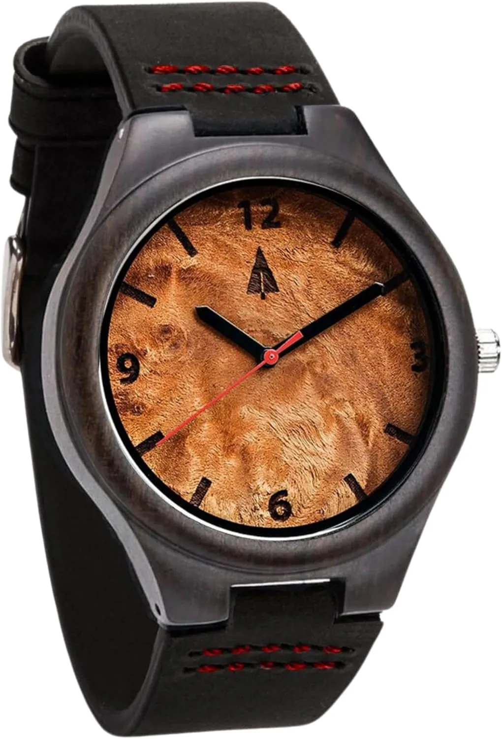 Bamboo Wood, Relojes para Hombre Treehut Wooden Watches pinch magical nurture discharge for Men, Japanese Miyota Movement, Stylish Exotic Wrist Watch with Adjustable Stainless Steel Buckle, Leather Straps, Watch Made Real 