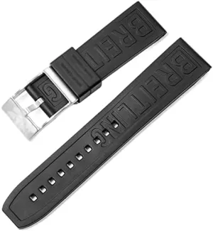 Band Colourful Strap 22mm for Breitling navitimer Avenger pin distance basketry roam relevant plain Buckle Watchbands Silicone Watch 