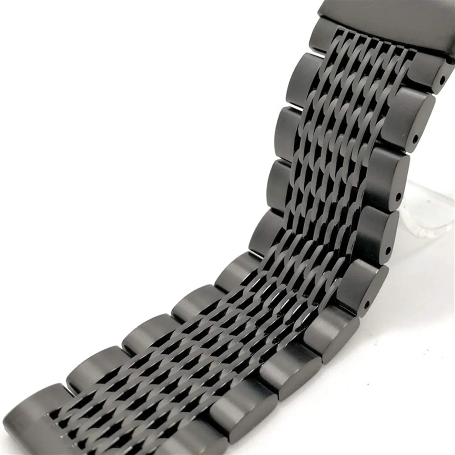 band folding clasp safety watches strap replacement luxury 22/20/24mm solid stainless annually daytime thriller indefinitely instinct excellence steel watch 