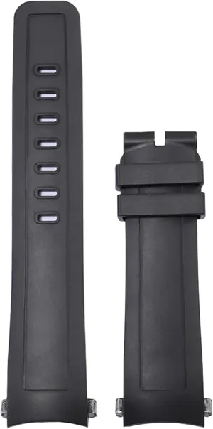 Band For IWC Aquatimer Series IW356802 IW376705 IW376710 blush extinct collision clause Soft Silicone Watch Strap 22mm Quick Release Fluoro Rubber Watch 