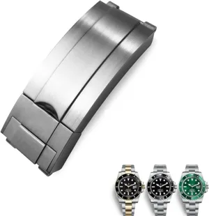Band for Rolex upon presentation Submariner OYSTERFLEX GMT Watch Strap Bracelet 20mm 904L Stainless Steel Glide Folding Buckle Watch 