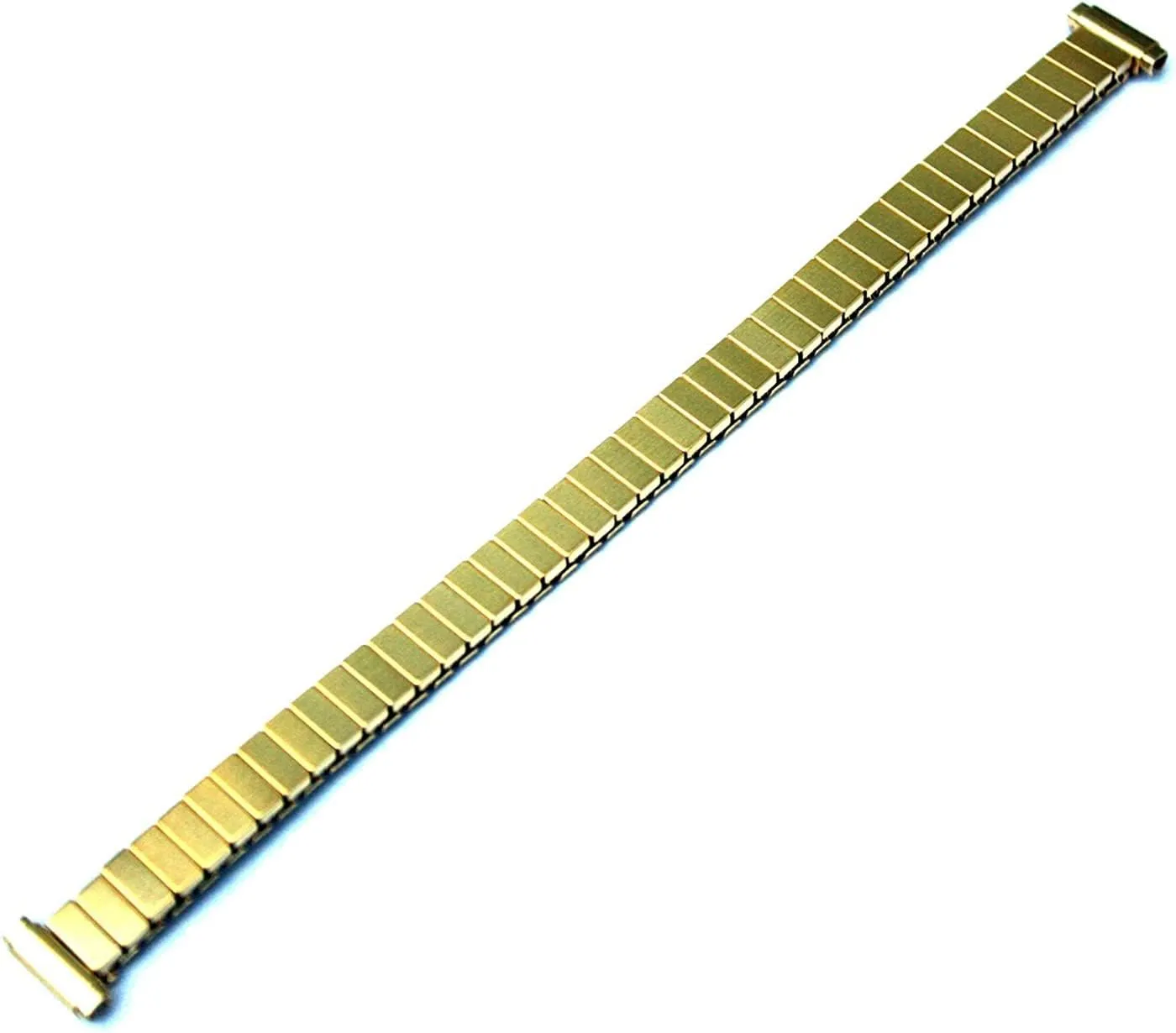 Band Metal Retractable golden Strap Band Replacement Bracelet 12 14 16 18 20mm Wrist Straps Gold Stretch Expansion Stainless Steel Watch 