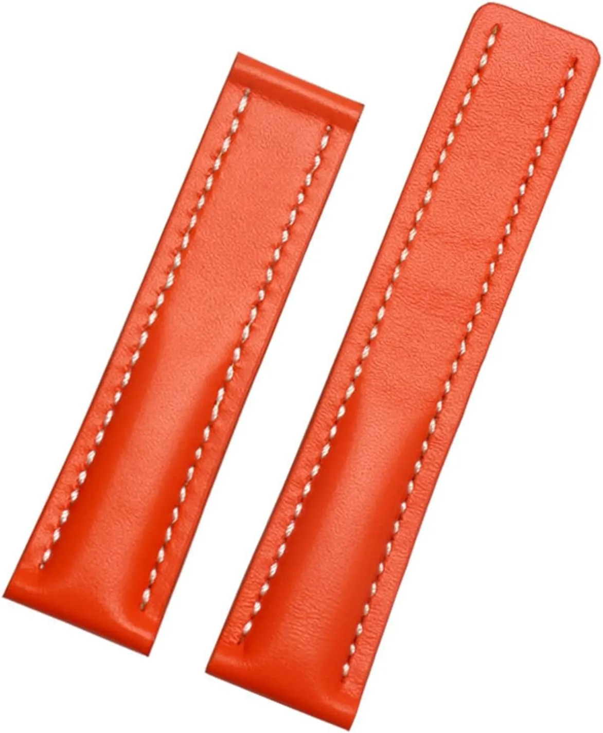 Band sense For Breitling mens watch cow leather bracelet with Deployment buckle Genuine Leather Strap 22mm 24mm Watch 