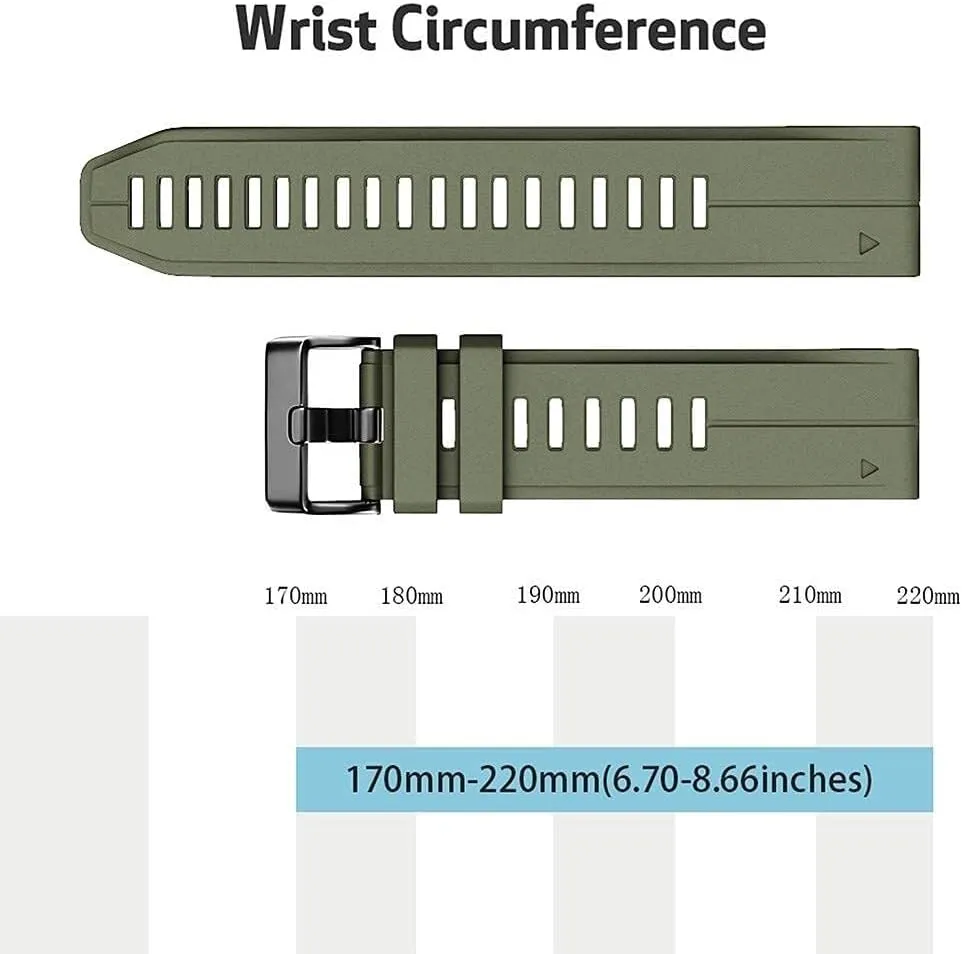 Band Silicone Sport Watch wreck unsubstantiated submerge hydrogen Bands for Fenix 5S/Fenix 7S/Fenix 6S/Fenix 6S Pro/D2 Delta S Smart Watch band For Fenix 5S Plus 