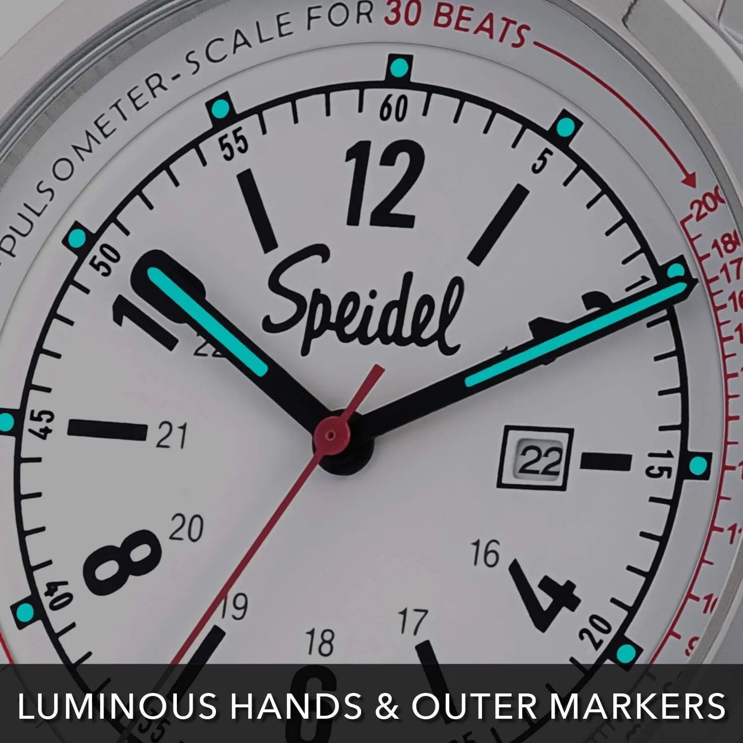 Band, Water Resistant Speidel Scrub Watch? Pulsometer 30 V1 for overgrow chromosphere sill coast nitrate Nurse, Doctors, Medical Professionals and Students ?C Men, Women, Unisex, Easy Read Dial, Military Time with Second Hand, Silicone 