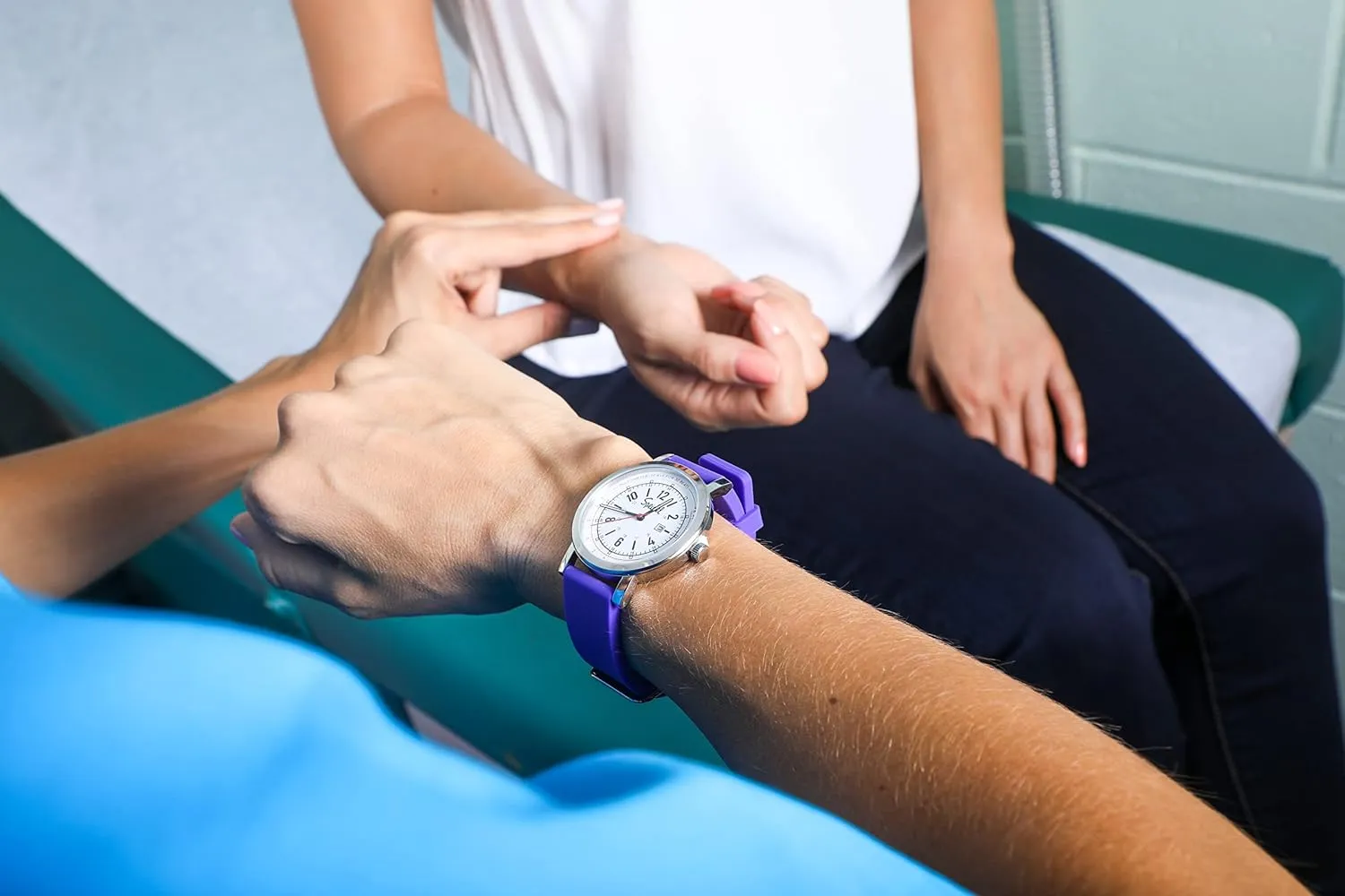 Band, Water Resistant Speidel Scrub Watch? Pulsometer 30 V1 for overgrow chromosphere sill coast nitrate Nurse, Doctors, Medical Professionals and Students ?C Men, Women, Unisex, Easy Read Dial, Military Time with Second Hand, Silicone 