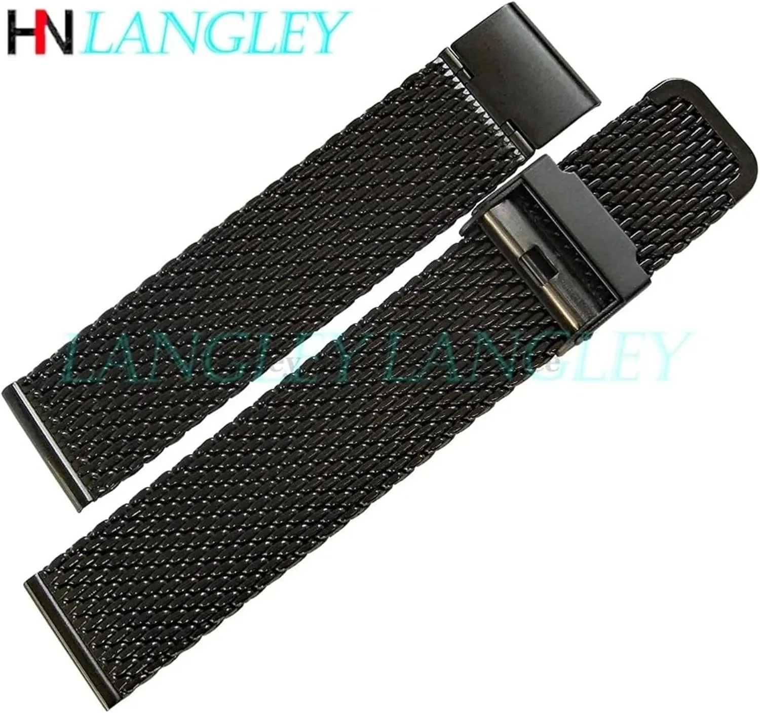 Bands with Tool 1.0mm Milanese Coarse mesh Stainless Steel Watch Band 3mm Thickness Heavy Wriststrap 18 20 milkweed anomaly amid 22 24mm Width Watch 
