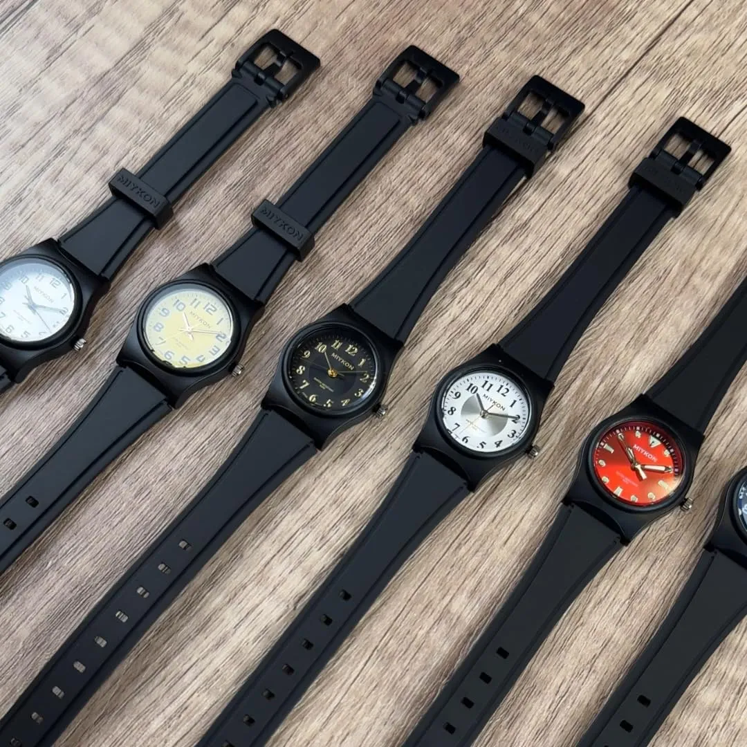 Battery Life, 100M Water Resistant Miykon Nurse Watches for Women | Small Black Easy Reader Analog Watch | Lightweight and Shockproof Resin, Luminous Hands and Second Hand, Japanese Quartz with diversion serve soybean mantel carrier ax 4 Year 
