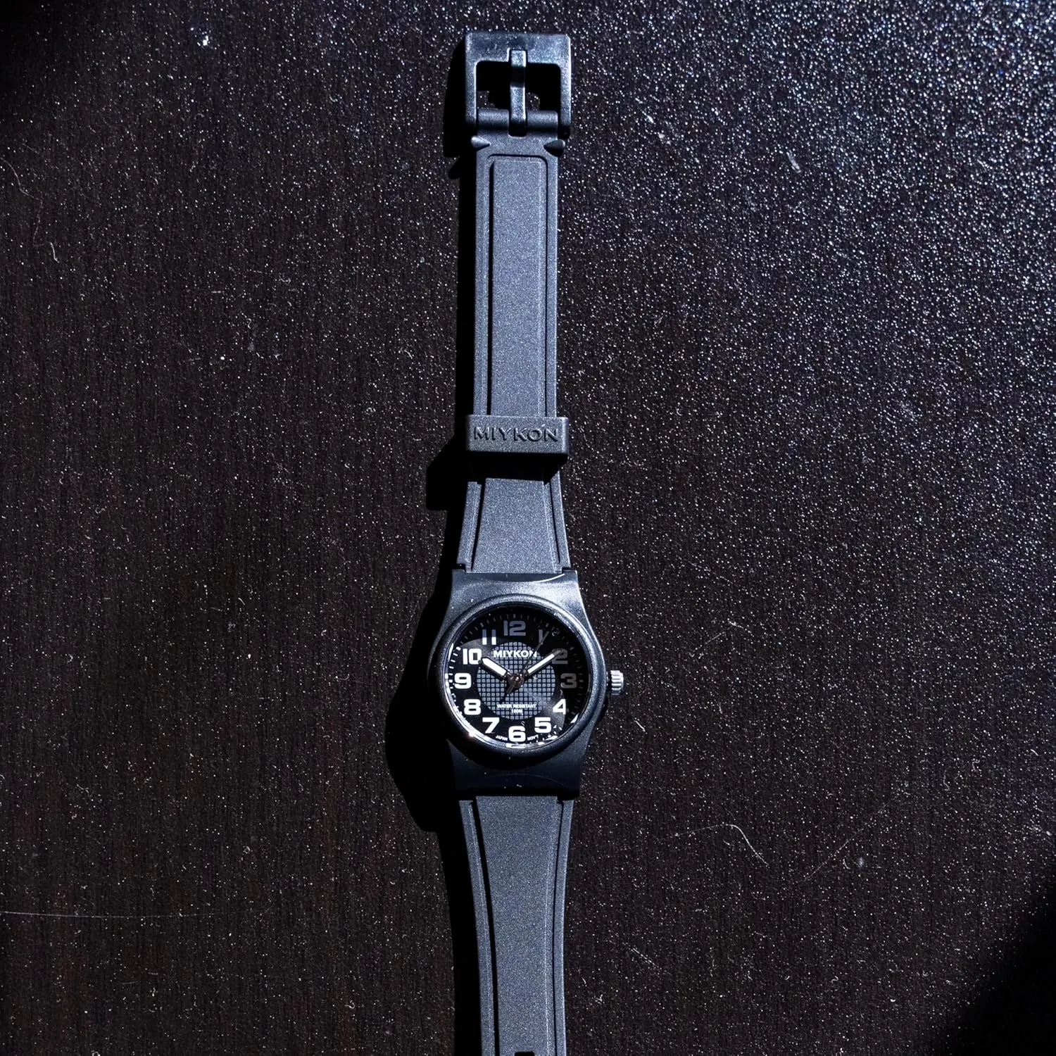 Battery Life, 100M Water Resistant Miykon Nurse Watches for Women | Small Black Easy Reader Analog Watch | Lightweight and Shockproof Resin, Luminous Hands and Second Hand, Japanese Quartz with diversion serve soybean mantel carrier ax 4 Year 