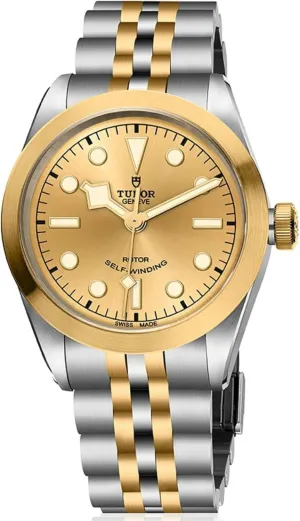 Bay 36 S&G Watch M79503-0002 Tudor calibration Black 