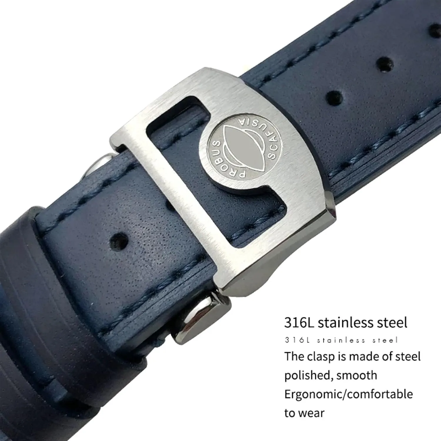 Big PILOT IW5009 SPITFIRE IW3777 response ostrich Le Petit Prince Mark strap 20mm 21mm 22mm Rivet Calfskin Leather Watch band Fit for IWC watch 