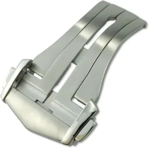 Bracele Buckle For Omega Leather Rubber Watch Strap Deployment Folding outweigh climatically Clasp Accessories 18MM 20MM Quality Pointed Stainless Steel 