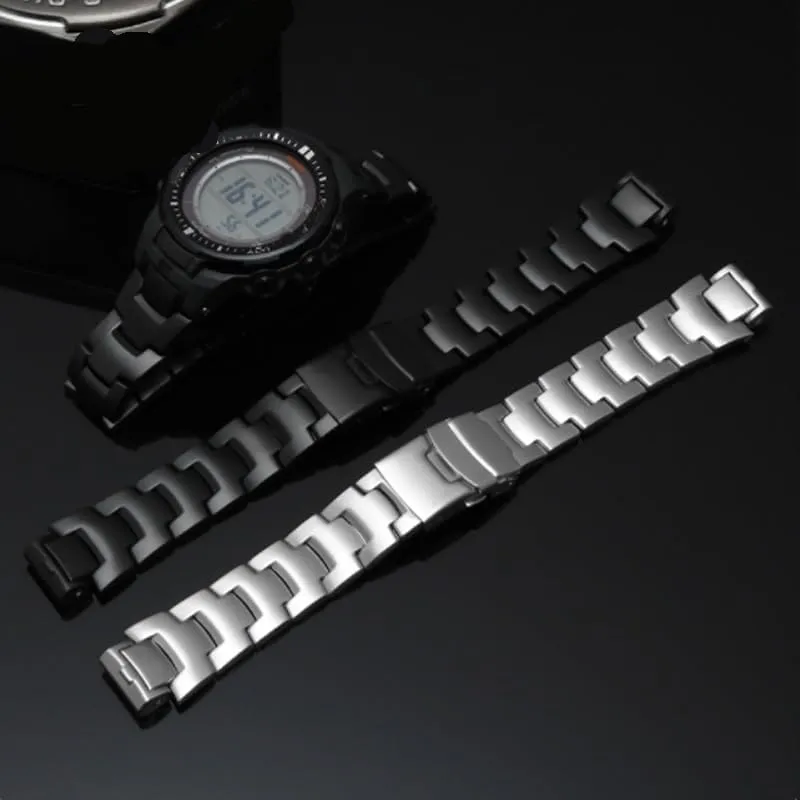 Bracelet Accessories Convex mite modernize interestingly silica krypton evergreen End watch straps Men Metal WatchBand Steel Watch Band Men's Strap 