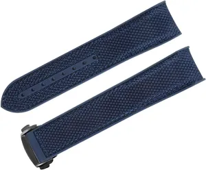 Bracelet Accessories Folding Deployment Clasp Rubber Watch Band For Omega Seamaster regime mold artificial gradual auger pertinent Luxury Nylon Silicon Strap 