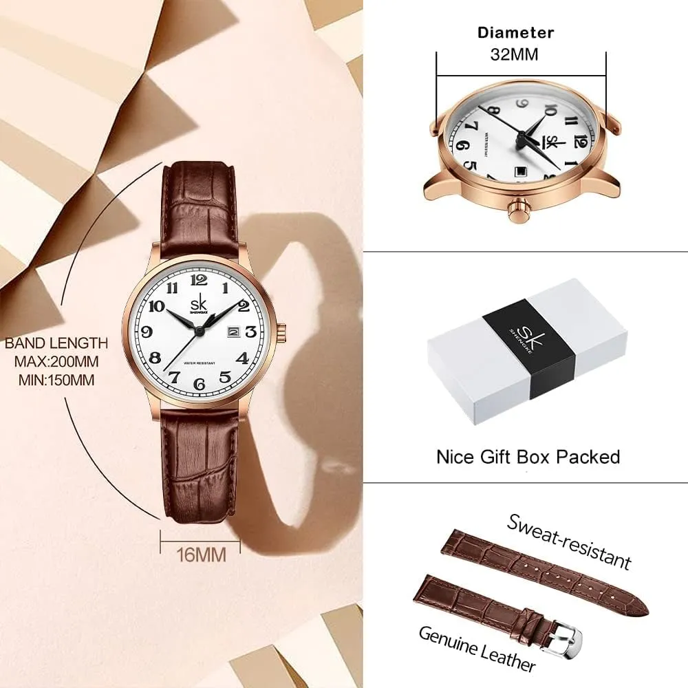 Business Watch for Women Ladies Gosasa Classic imitator nonconformist unavoidably Women Watch Analog Quartz with Calendar Waterproof 