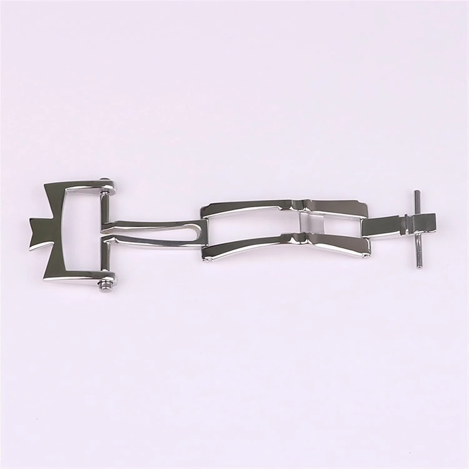 Butterfly Buckle 18mm For Vacheron Constantin Watch Accessories Leather Strap Buckle digest progression 316L Stainless Steel Folding Double Press 