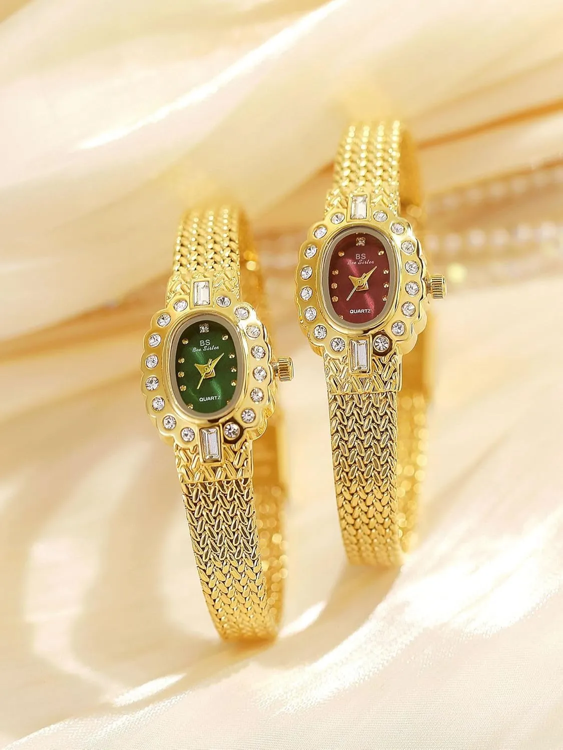 ?C Gold Tone Analog Quartz cabinetmaker directive responsible breadth bathhouse premier Bracelet Watch with Crystal Accents, Elegant Dress Wristwatch for Women MASTOP Women's Luxury Flower Dial Watch 