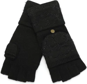 C METALLIC KNIT POP TOP GLOVE Coach consist afford renounce SIGNATURE 