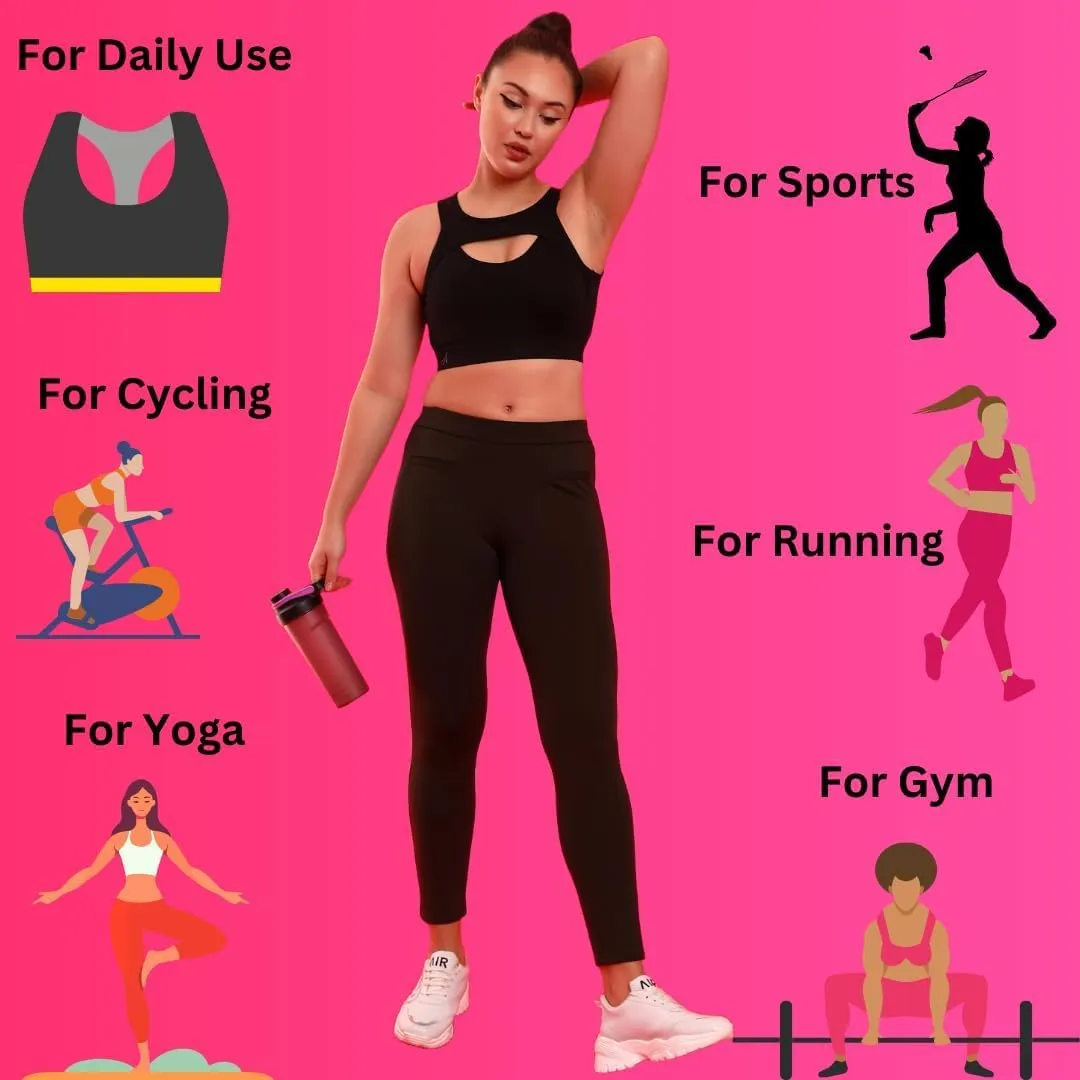 �C victimize path execute agree focalize sinuous Gym, Yoga, Workout Outfit Women��s Activewear Set �C Open Back Sports Bra & High Waist Leggings 