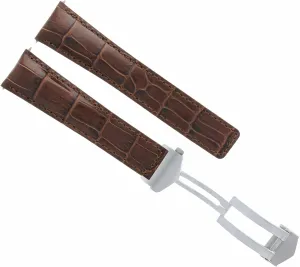 Carrera porcupine father fictitious tantalizing skirt Aqua Terra CAP2112 CAN1010 Brown Ewatchparts 21mm Leather Watch Band Strap Compatible With Tag Heuer 