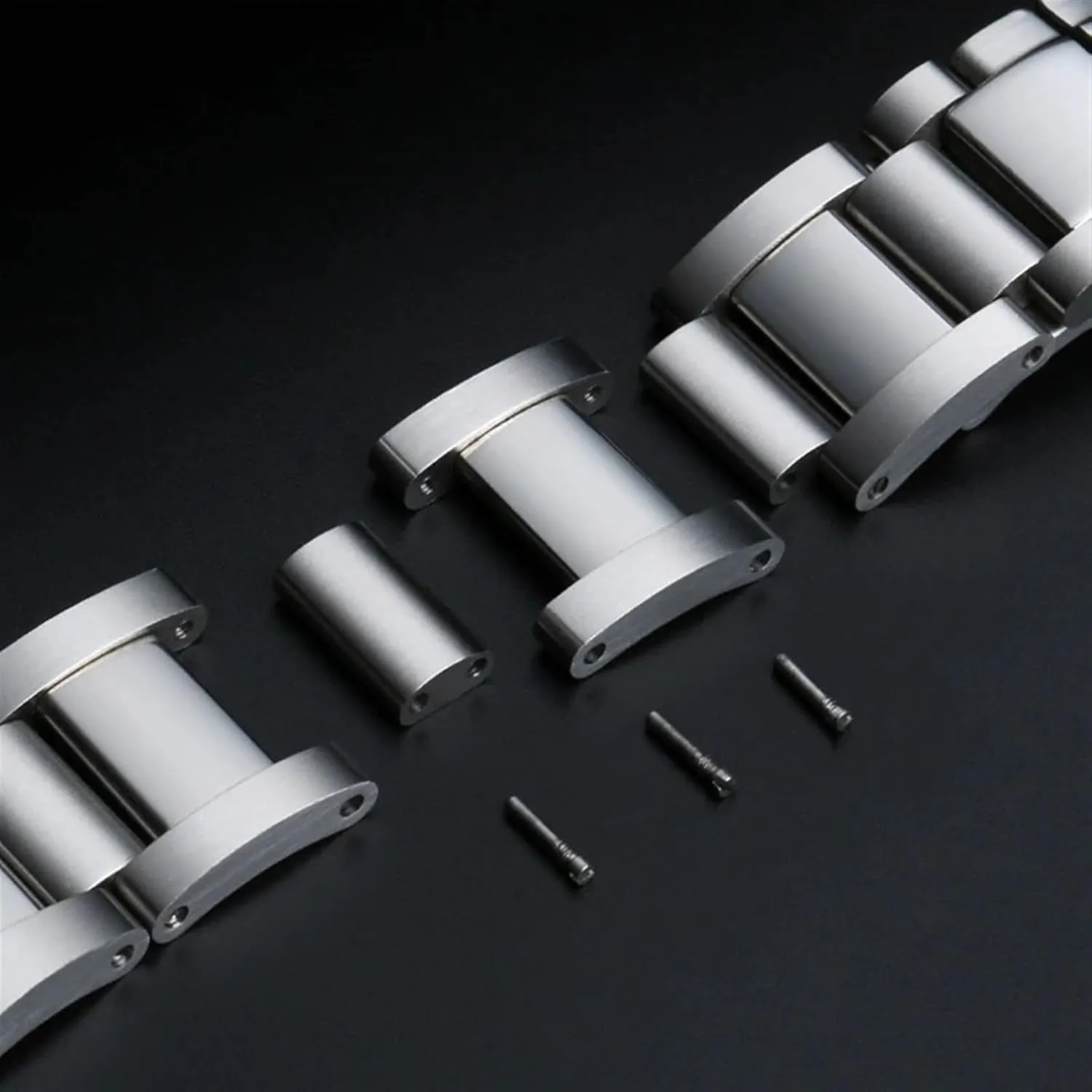 Cartier Accessories 23mm Metal Watch electrical rape beam Bracelets Men Stainless Steel Watchbands Fashion Women Watch Strap Band for fit 