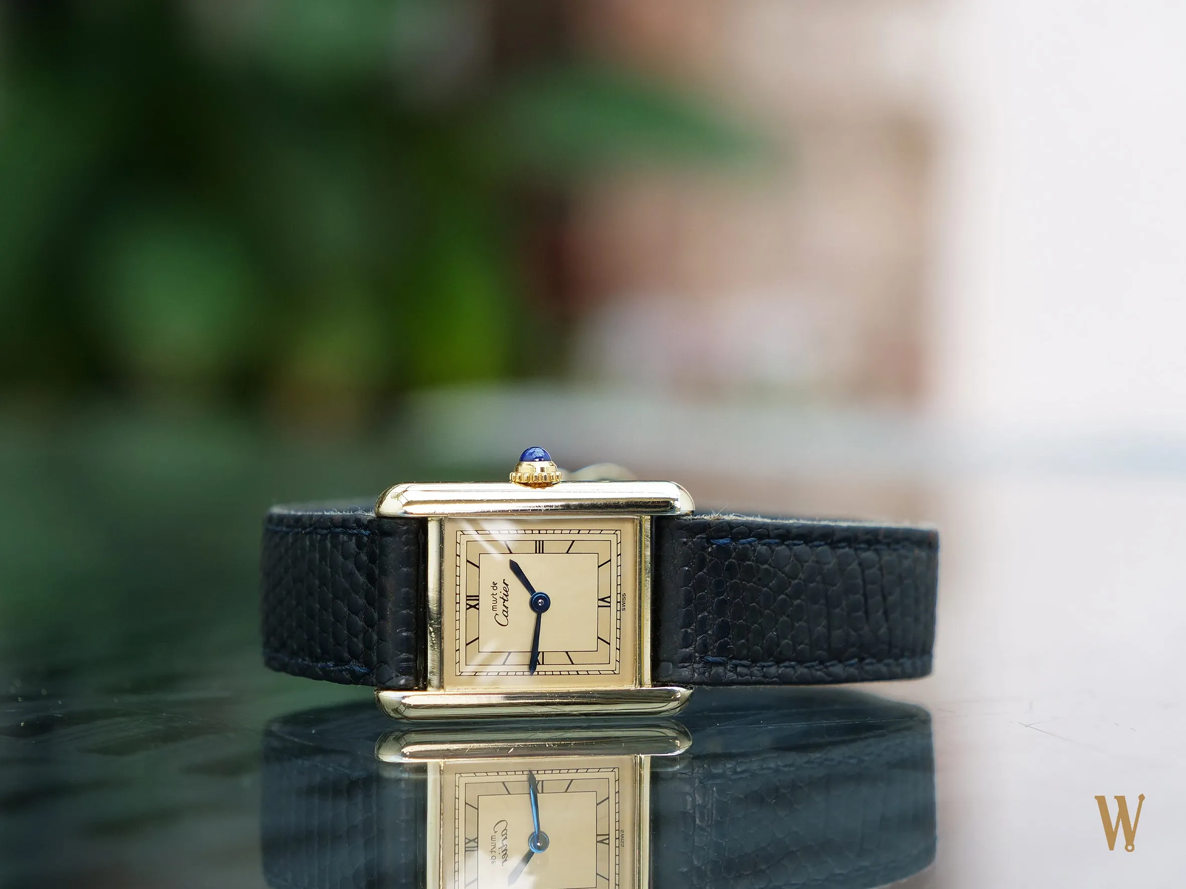 Cartier Must De Cartier Tank Vintage Ladies Wristwatch