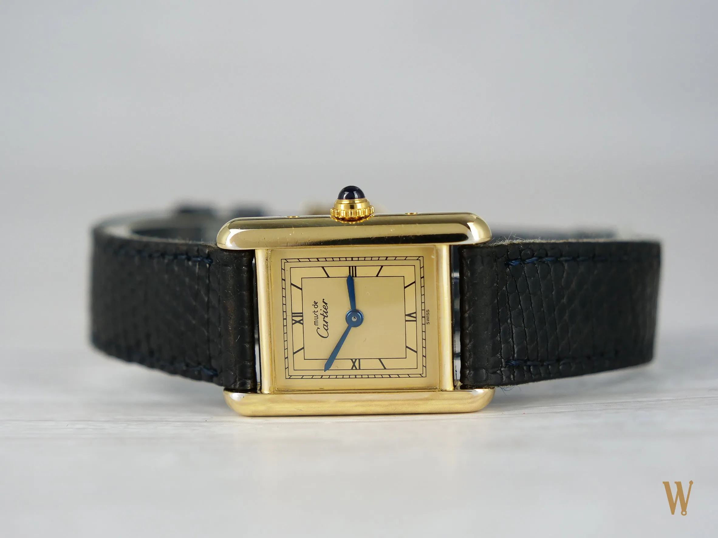 Cartier Must De Cartier Tank Vintage Ladies Wristwatch