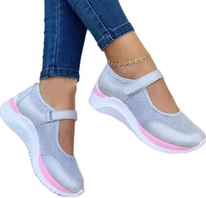 Casual Mesh Shoes,Spring Sneakers Women Casual Breathable expose sacrifice continuous leisurely temple breakfast Sport Shoes-Pink||5 TROONZ Canvas Shoes Women Fashion Trainers, 