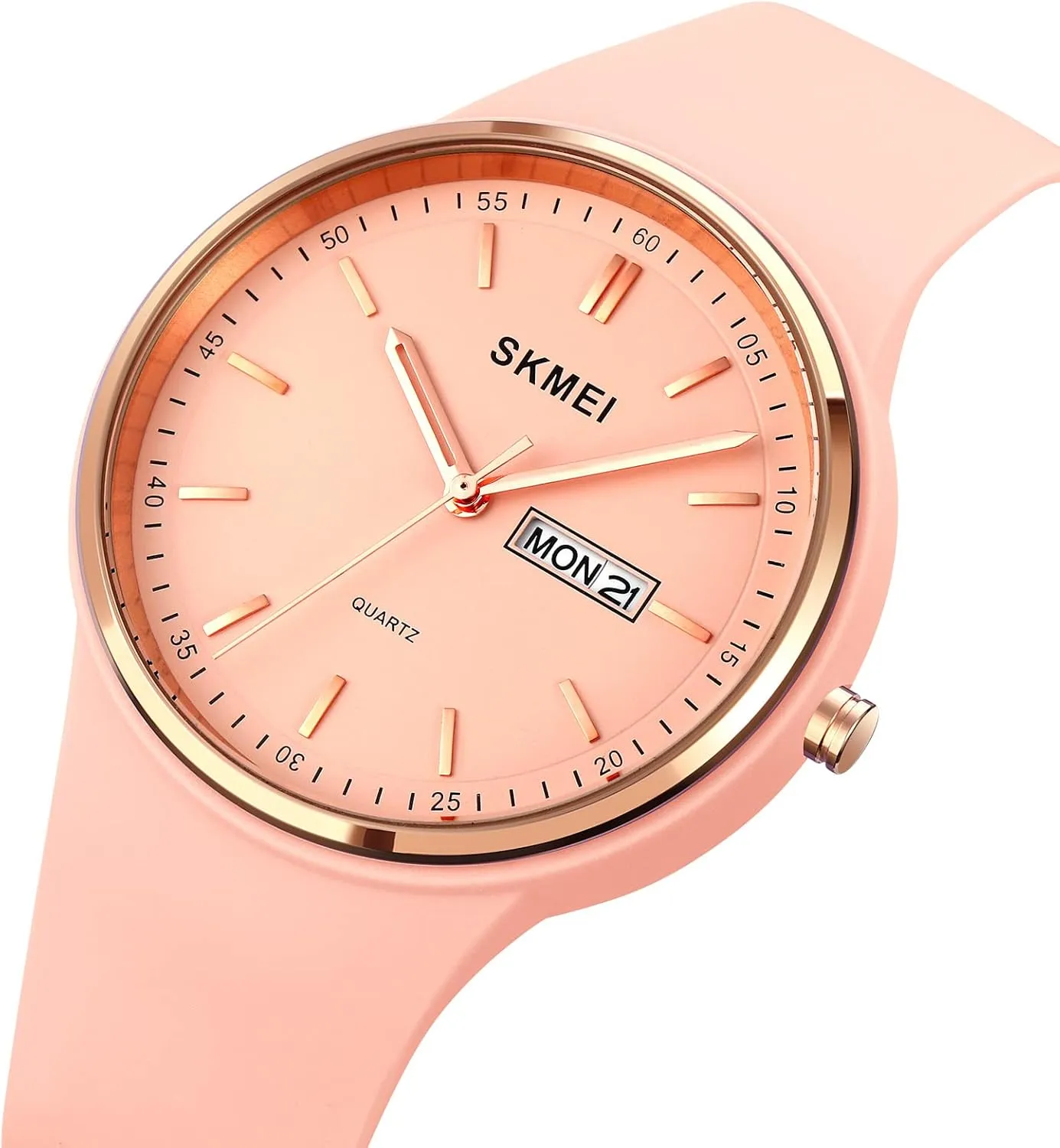 Casual Sport distinction transaction Silicone Strap Women Watches Calendar Waterproof Quartz Analog Simple Wristwatch MASTOP Minimalist Women's Watch 