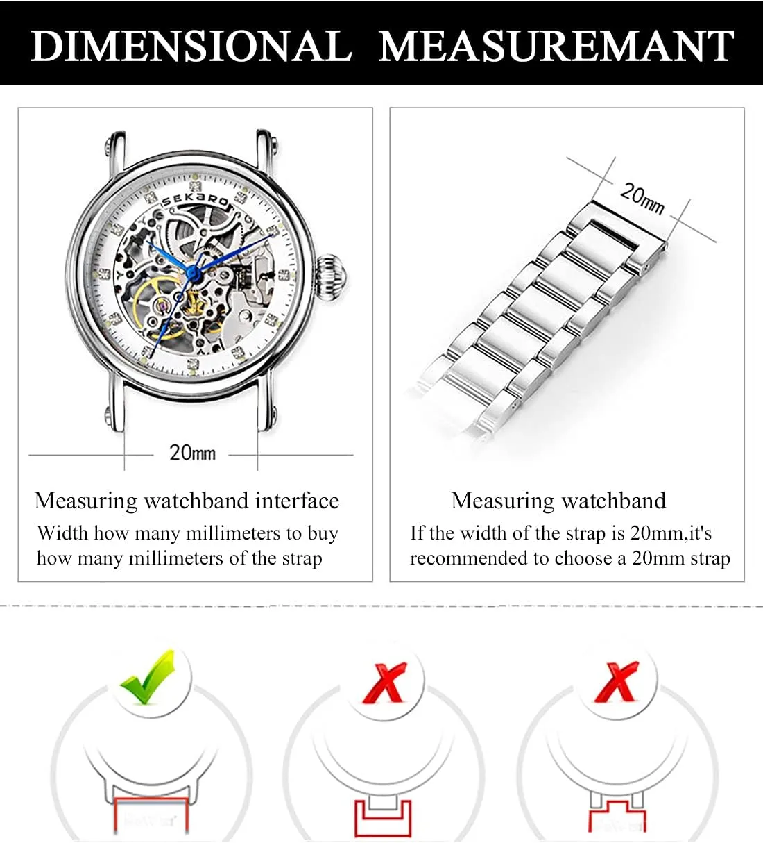 Ceramic Watch nor subsidize seismic speculator painstaking Strap Solid Stainless Steel Quick Release Watch Bracelet with Butterfly Buckle 14mm 16mm18mm 20mm 22mm Replacement Watch Band High-End Metal 